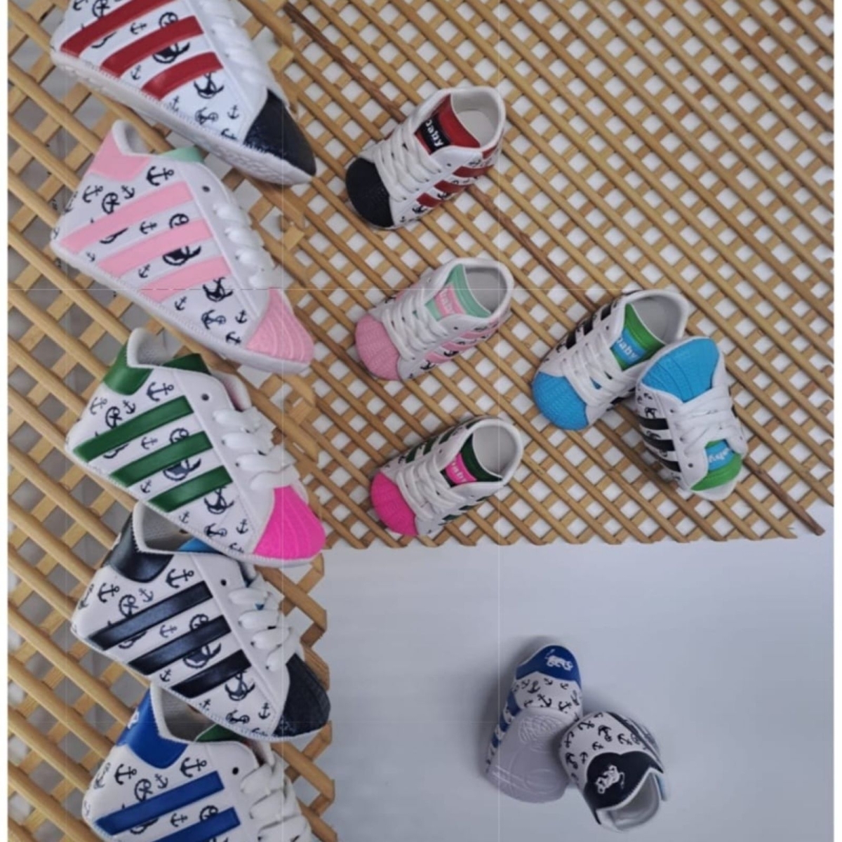 UNISEX 3/12 AY BOAC  ÇAPA DESEN AYAKKABI