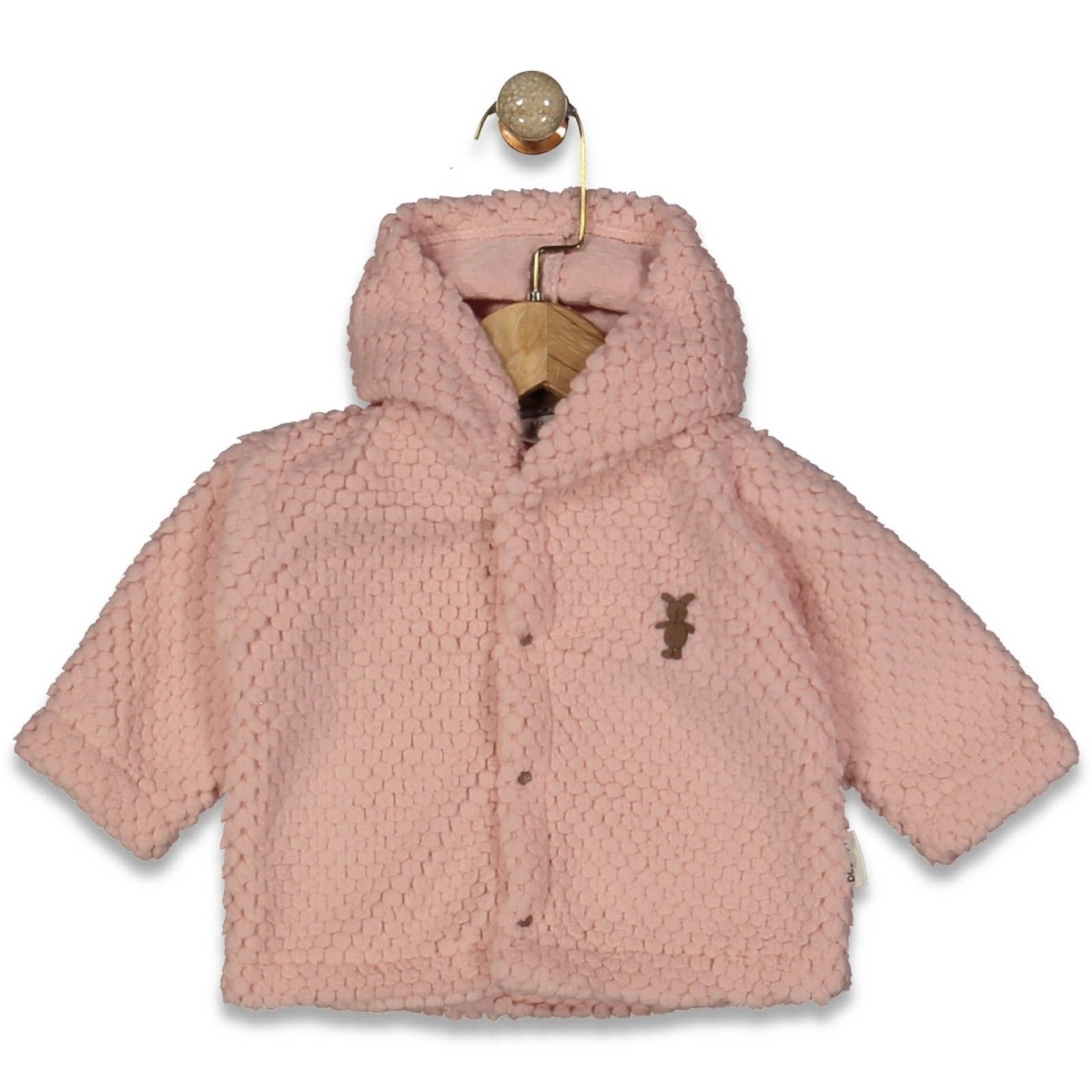 UNISEX 3/12 AY KABARTMALI KAPUŞONLU WELSOFT HIRKA