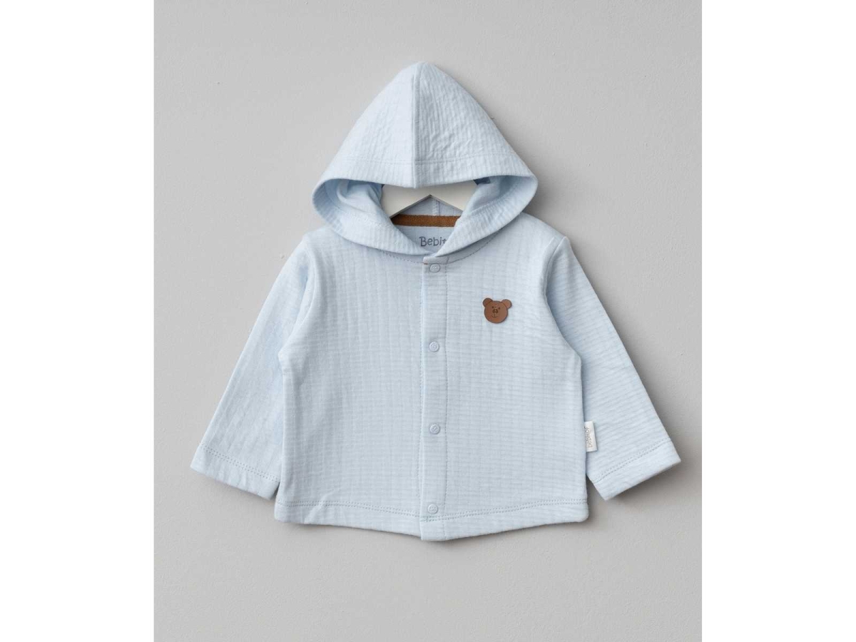 UNISEX 3/12 AY KAPÜŞONLU HIRKA