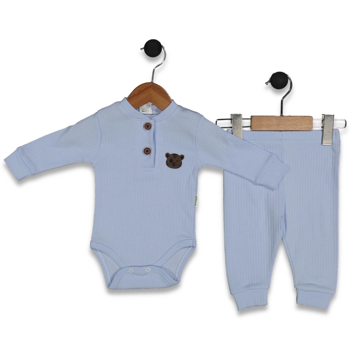 UNISEX 3/12 AY RAPORLU ÖNDEN DÜĞMELİ BADİLİ TAKIM