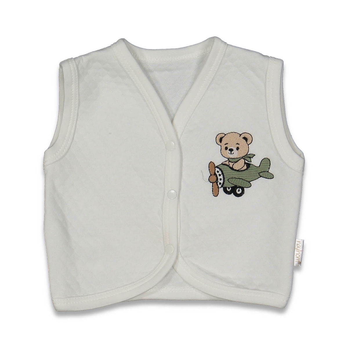 UNISEX 3/12 AY UÇAN AYI DESEN YELEK