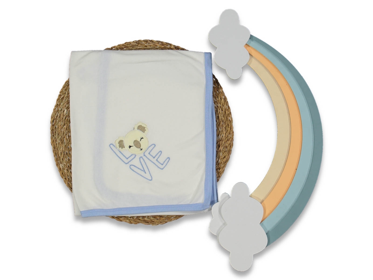 UNISEX 3/18 AY 80*90CM KOALA NAKIŞLI PENYE BATTANİ