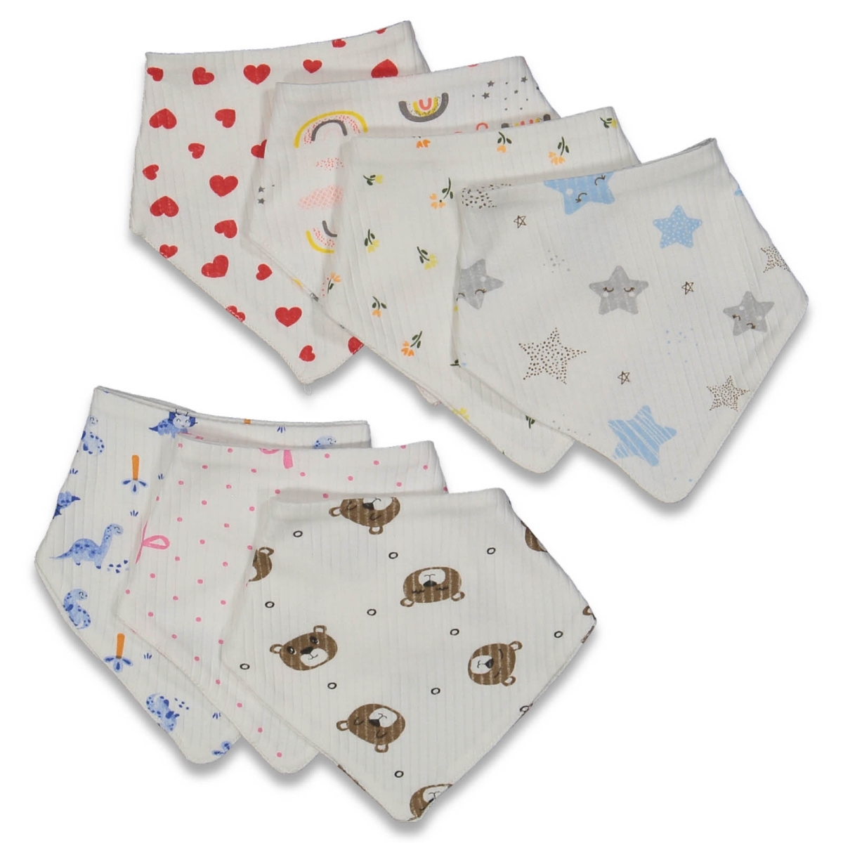 UNISEX 3/18 AY RAPORLU BASKILI FULAR