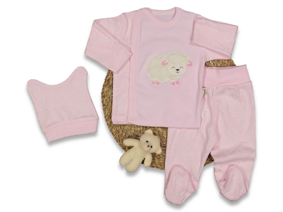 UNISEX 3/3 AY KUZU PELUŞ 3 LÜ ZIBIN TAKIM