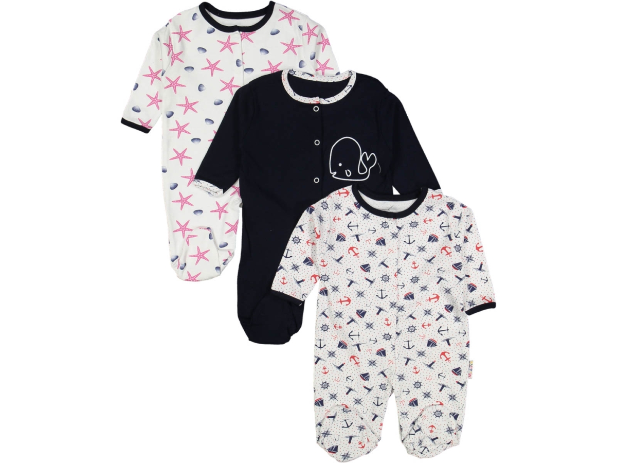 UNISEX 3/9 AY ÇITÇITLI DENİZCİ TULUM