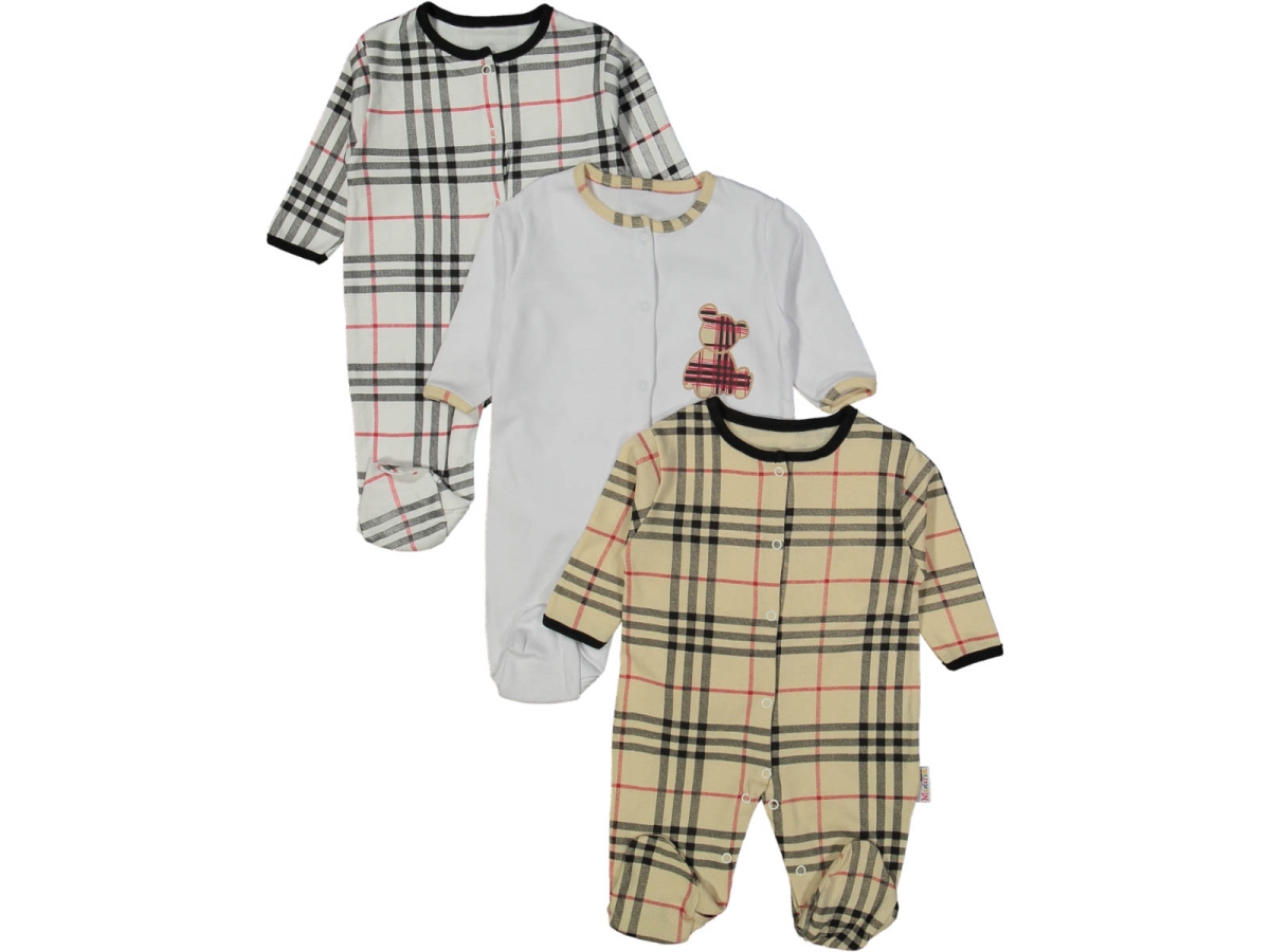 UNISEX 3/9 AY ÇITÇITLI KARELİ TULUM