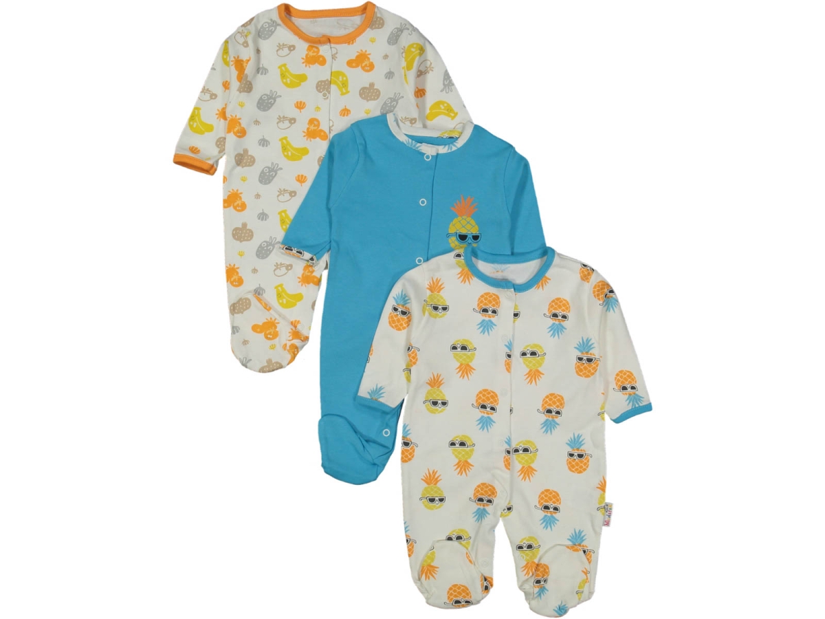 UNISEX 3/9 AY PATİKLİ ÇITÇITLI ANANAS TULUM