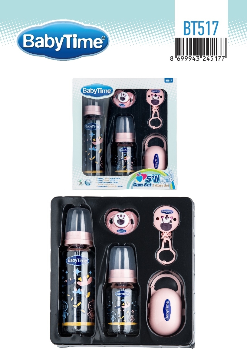 UNİSEX 5Lİ CAM SET