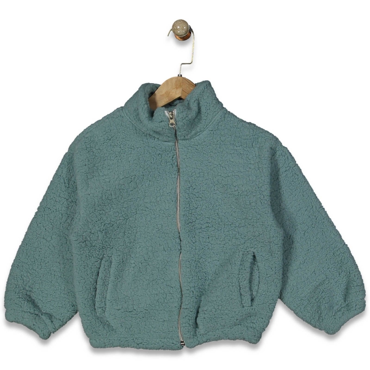 UNISEX 6/10 YAŞ KUZU HIRKA FERMUARLI HIRKA