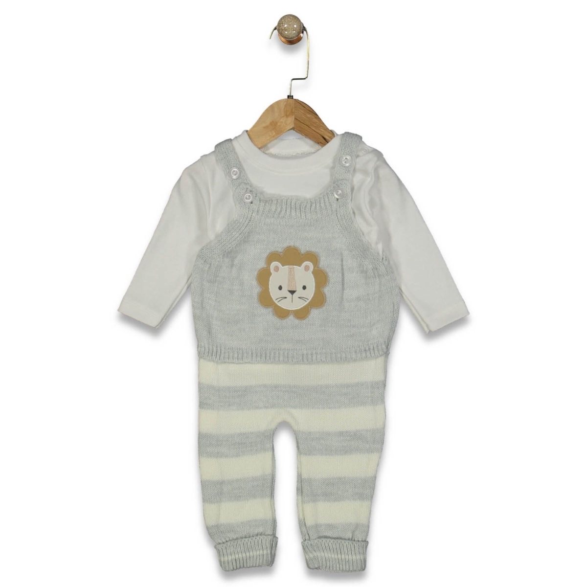 UNISEX 6/12 AY ASLAN NAKIŞLI BAHÇIVAN SALOPET