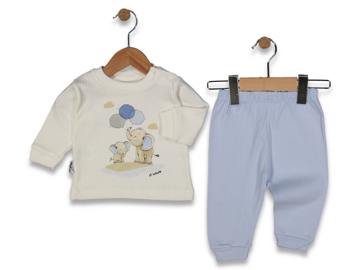 UNISEX 6/12 AY BALONLU FİL