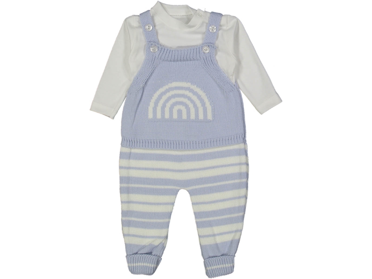 UNISEX 6/12 AY GÖKKUŞAĞI ÇİZGİLİ BAHÇIVAN TULUM