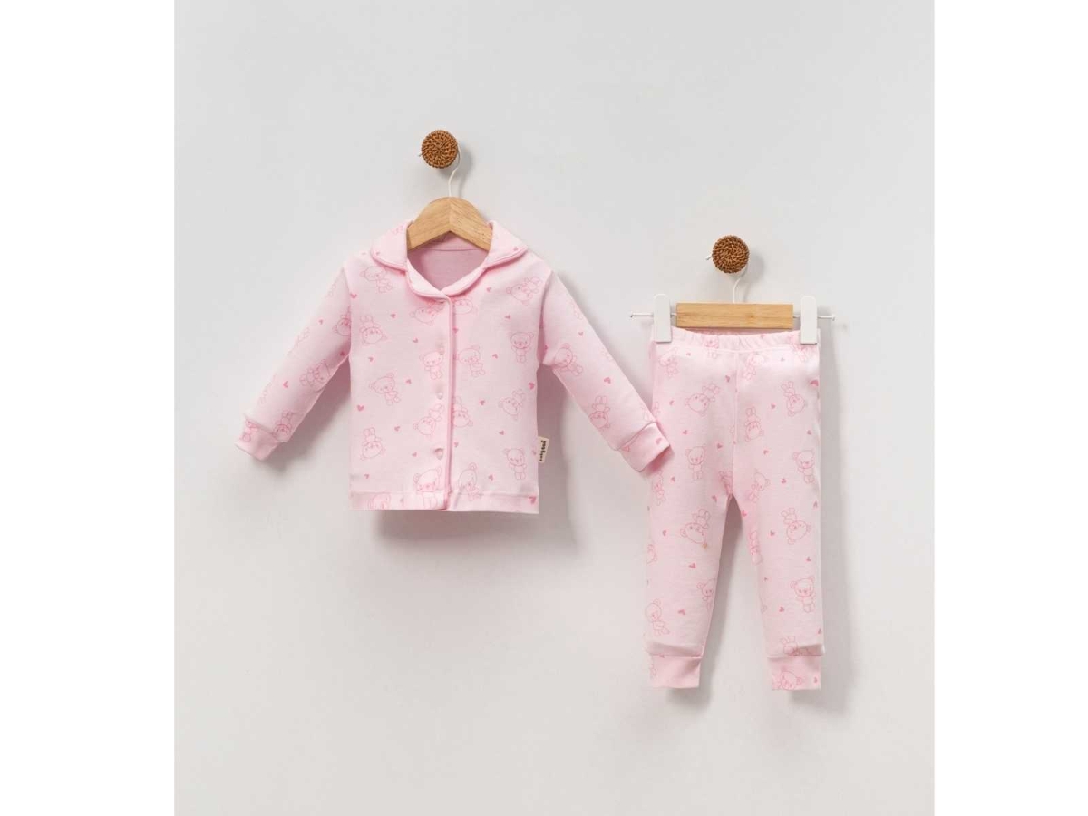 UNISEX 6/12 AY KAPLİ AYI LÜKS PİJAMA TKM