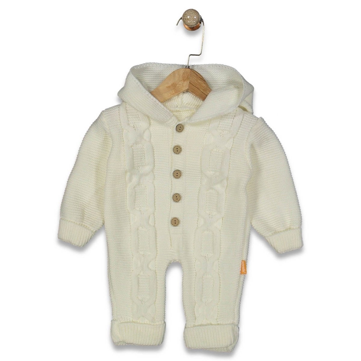 UNISEX 6/12 AY KAPŞONLU DESEN TULUM