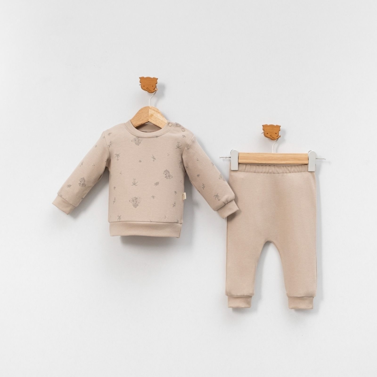 UNISEX 6/12 AY KOALA BASKILI 2’Lİ TAKIM