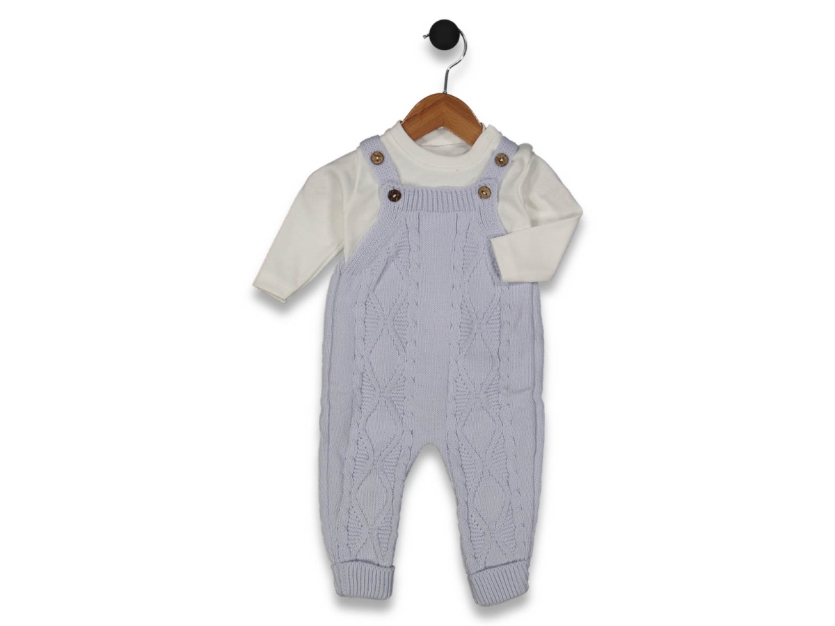 UNISEX 6/12 AY YÜRÜTMELİ BAKLAVA ÖRGÜ BAHÇIVAN TUL