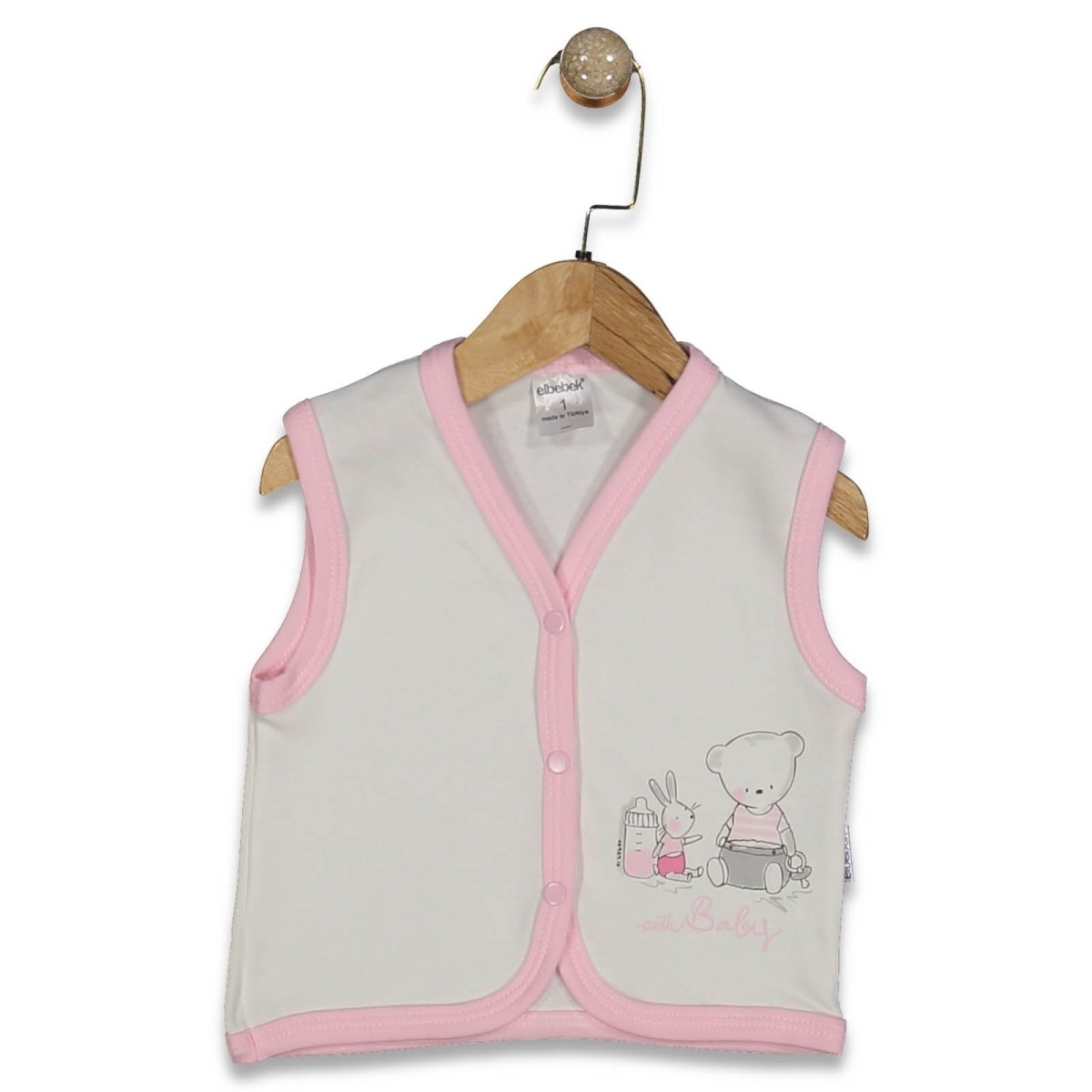 UNISEX 6/18 AY AYI TAVŞAN PENYE YELEK