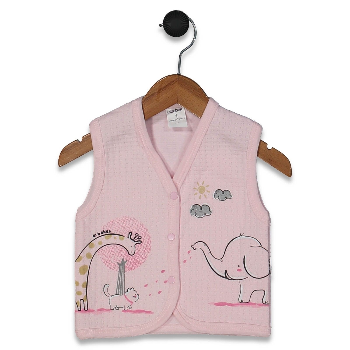 UNISEX 6/18 AY FİLLİ KAPİTONE YELEK