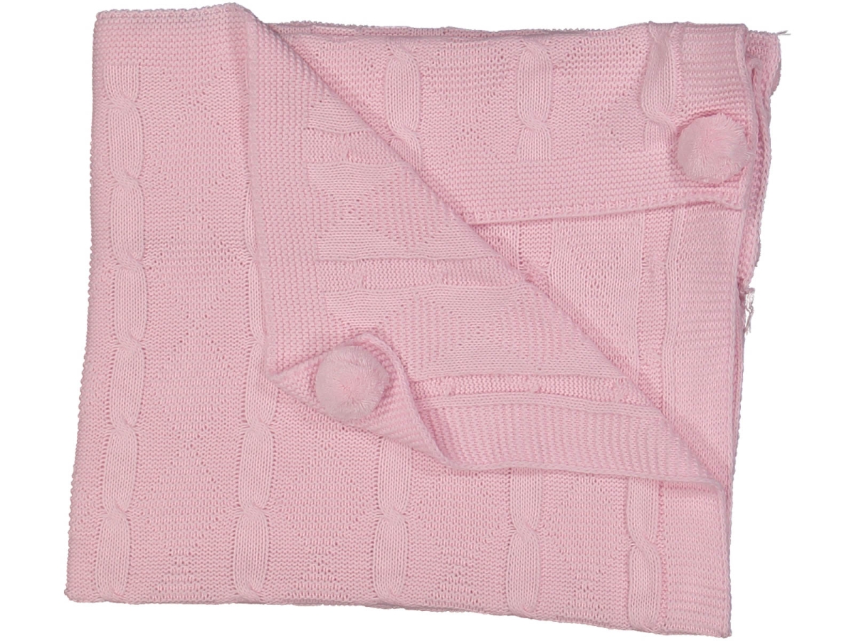 UNISEX 80X90 CM POŞETLİ PONPONLU BATTANİYE