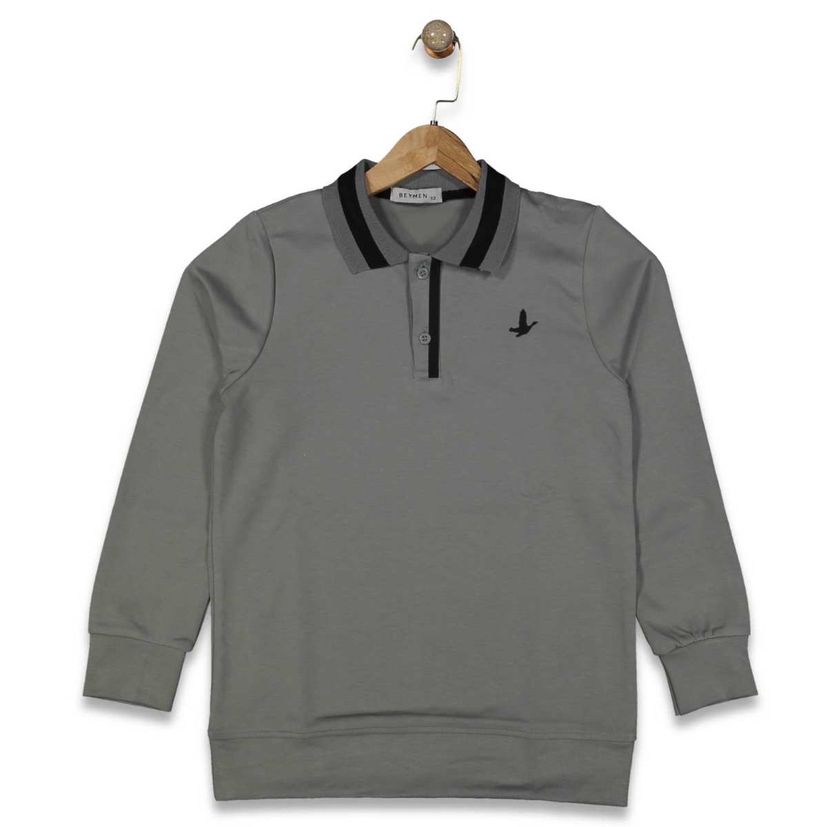 UNISEX 8/12 YAŞ İKİ İPLİK SIFIR YAKA BEYMEN GARSON