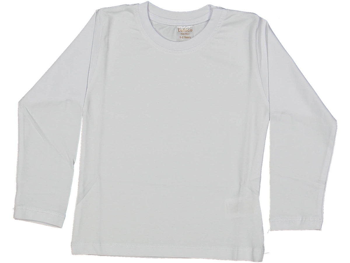 UNISEX 9/12 YAŞ DÜZ UZUN KOL GARSON BADİ