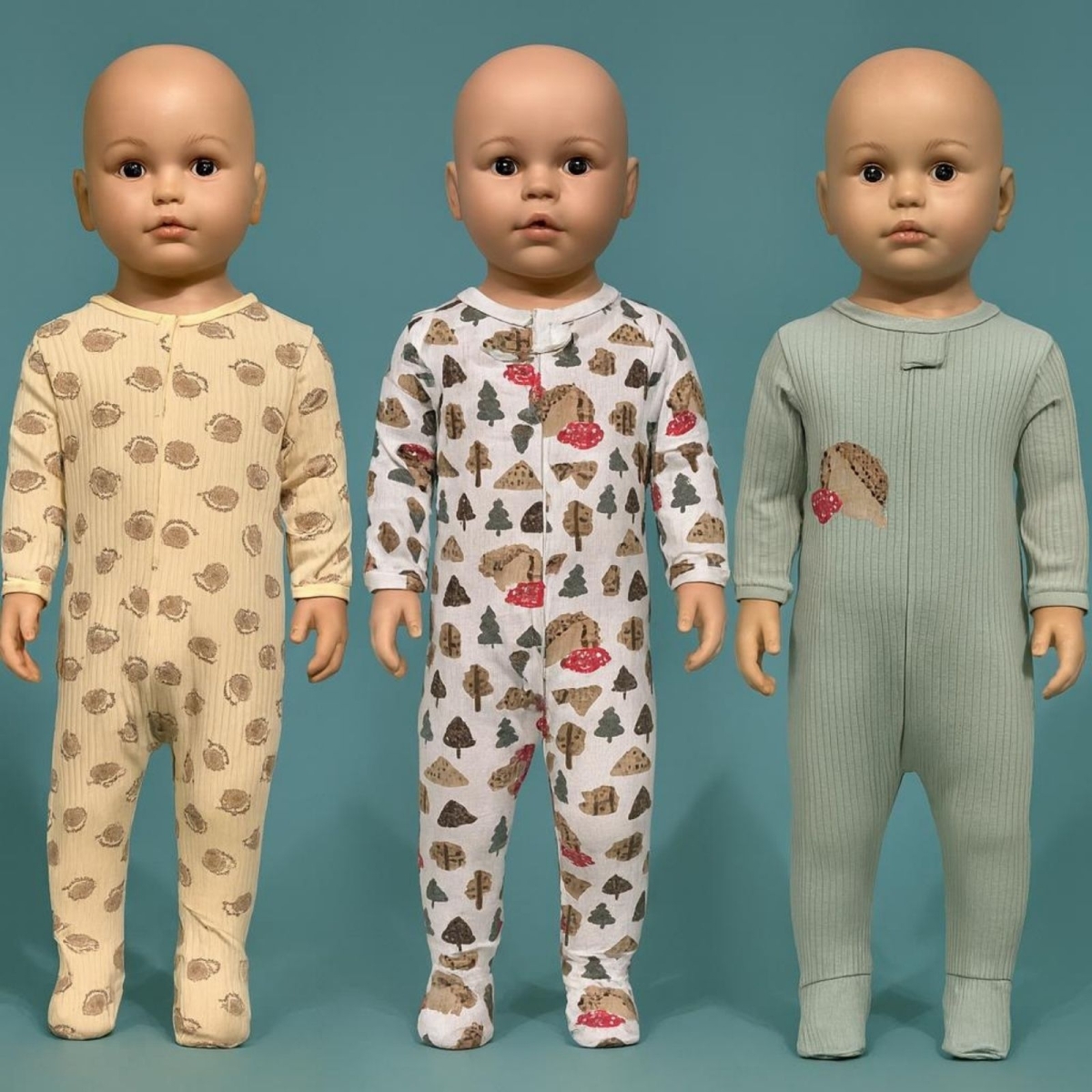 UNISEX 9/18 AY FERMUARLI MANTAR KİRPİ TULUM