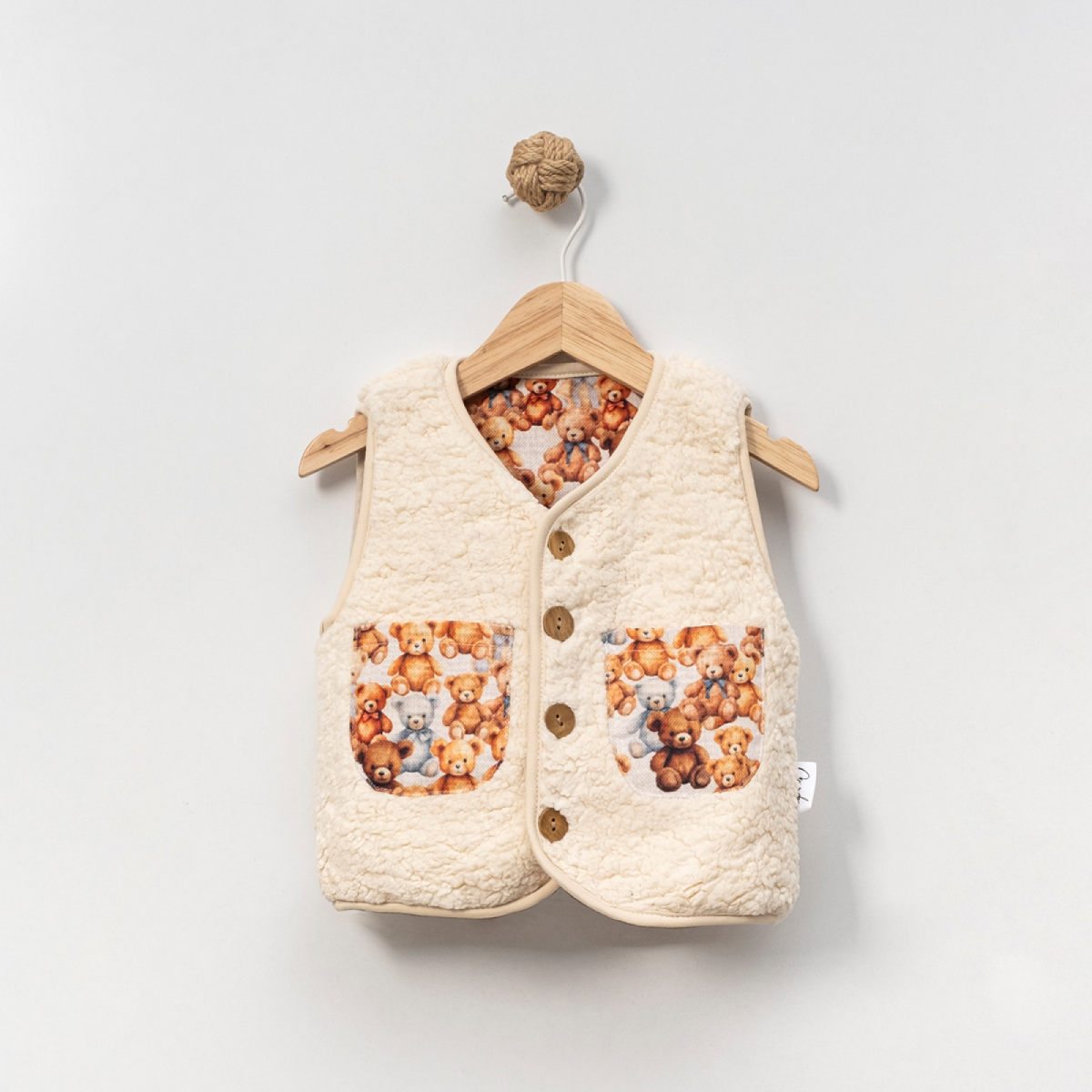 UNISEX ÇOCUK 1-4 YAŞ WELSOFT ASTARLI YELEK