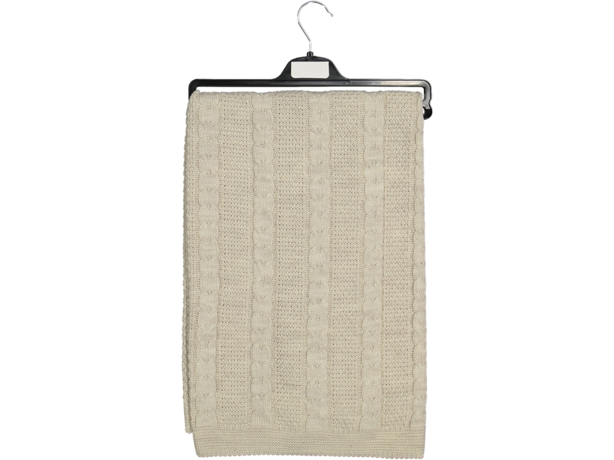 UNISEX TRİKO ZİNCİRLİ SAÇ ÖRGÜ BATTANİYE 