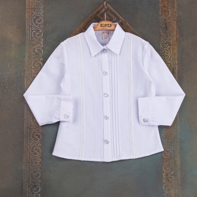 5-8 YAŞ KIZ ÇOCUK OKUL GÖMLEĞİ