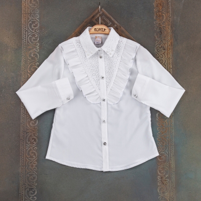 9-12 YAŞ KIZ ÇOCUK OKUL GÖMLEĞİ