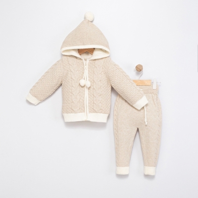 BABY MY 4143-ERKEK 9 Ay,12 Ay,3 Yaş,24 Ay TRİKO VELSOFTLU 2’Lİ
