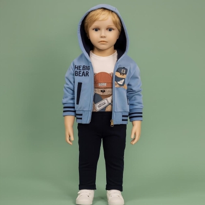 CANÖZ 3508-ERKEK 1/4 YAŞ EŞORTMAN TAKIM