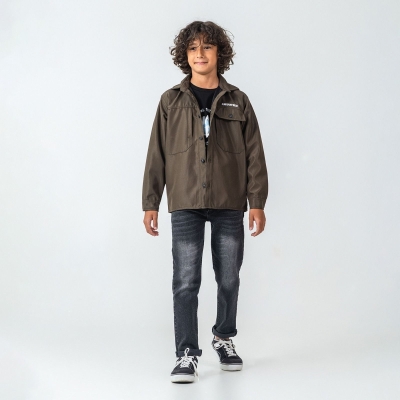 ERKEK 10/13 YAŞ KOT PANTALONLU CEKETLİ ÜÇLÜ TAKIM