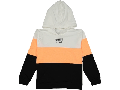 ERKEK 10/13 YAŞ POSITIVE NAKIŞLI KAPŞONLU PARÇALI SWEAT