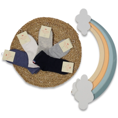 ERKEK 11/12 YAŞ TOMMY DESENLİ ERKEK SOKET ÇORAP