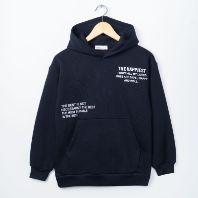 ERKEK 11/14 YAŞ THE HAPPİEST BASKILI 3 İPLİK SWEAT
