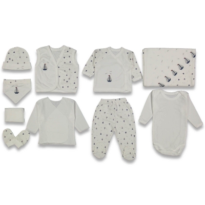 ERKEK 1/3 AY GEMİLİ TONTON 10LU SET