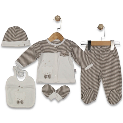 ERKEK 1/3 AY PAPYONLU AYI ASKILI 5Lİ SET