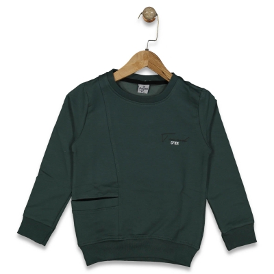 ERKEK 13/16 YAŞ CFIDE CEPLİ SIFIR YAKA SWEAT