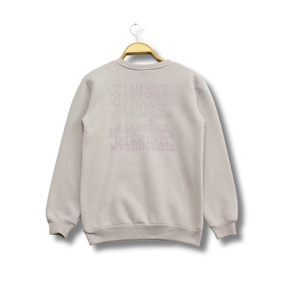 ERKEK 13/16 YAŞ NEVERMIND BASKILI SWEAT