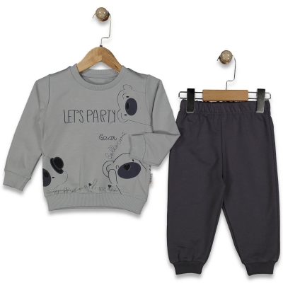 ERKEK 1/4 YAŞ AYICIK BASKILI 2 İP TAKIM