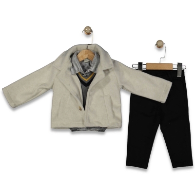 ERKEK 1/4 YAŞ KAŞE MONT 4 LÜ TAKIM