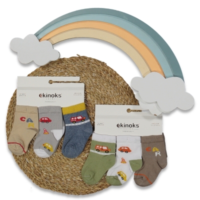 ERKEK 18/18 AY 12&#039;Lİ LUSİ DESEN ERKEK BEBE MEVSİML