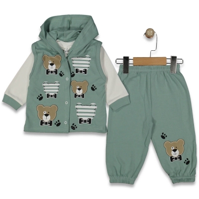 ERKEK 2/2 YAŞ AYILI KAPŞONLU TAKIM