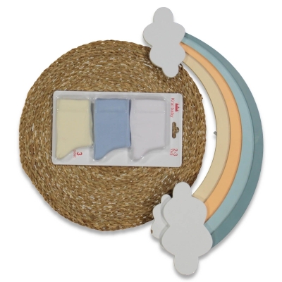 ERKEK 2/3 YAŞ KARIŞIK DESEN PCV ÇORAP