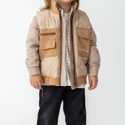 ERKEK 2/5 YAŞ BÜYÜK CEPLİ KAPİTONE CEKETLİ TAKIM