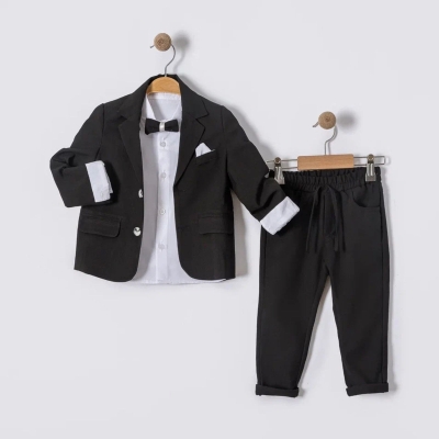 ERKEK 2/5 YAŞ CEKETLİ 3 LÜ TAKIM