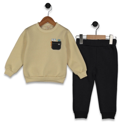 ERKEK 2/5 YAŞ CEP NAKIŞLI ÜÇ İP ERKEK TAKIM