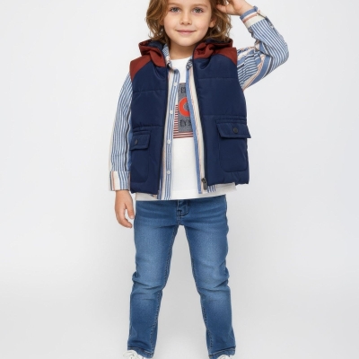 ERKEK 2/5 YAŞ ELYAFLI YELEK 4’LÜ TAKIM