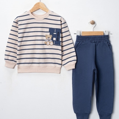 ERKEK 2/5 YAŞ H NAKIŞLI BASKILI TAKIM